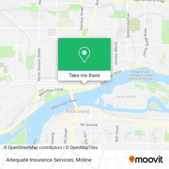 Adequate Insurance Services map