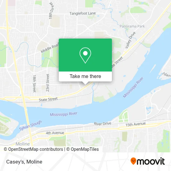 Casey's map