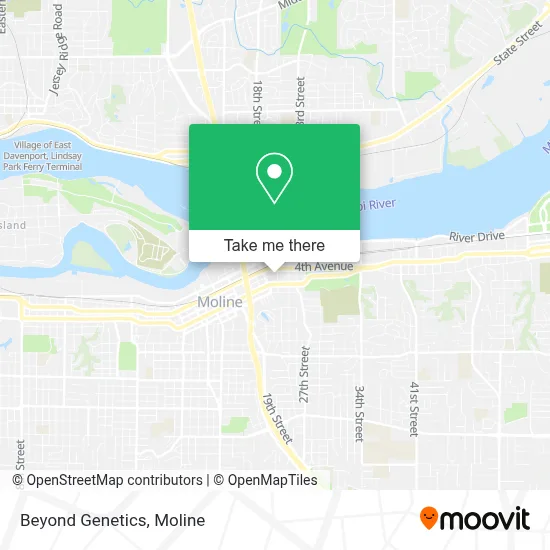 Beyond Genetics map