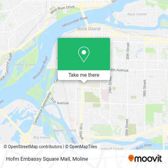 Hofm Embassy Square Mall map