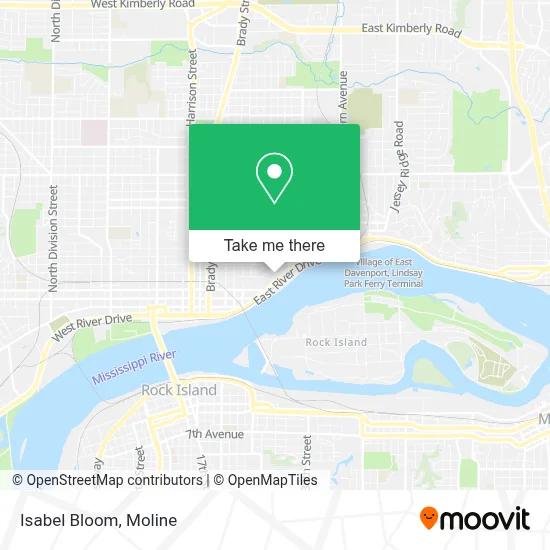 Isabel Bloom map