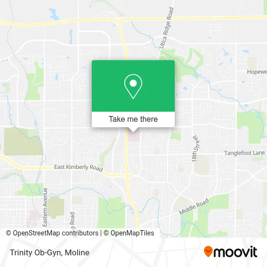 Trinity Ob-Gyn map