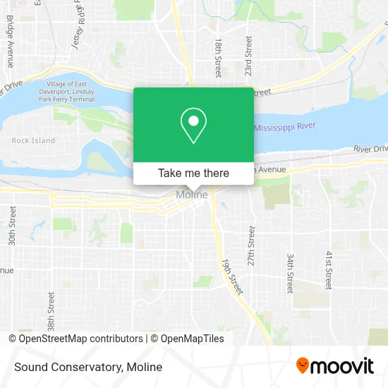 Sound Conservatory map