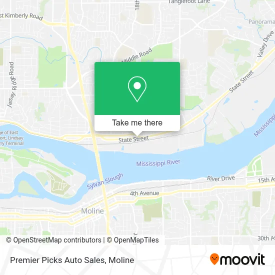 Premier Picks Auto Sales map