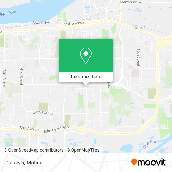 Casey's map