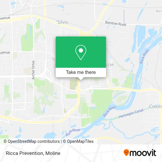 Ricca Prevention map