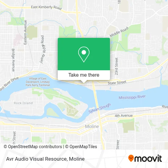 Avr Audio Visual Resource map
