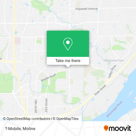 T-Mobile map