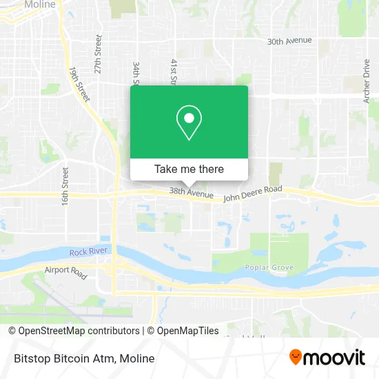 Bitstop Bitcoin Atm map