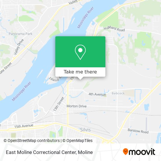 East Moline Correctional Center map