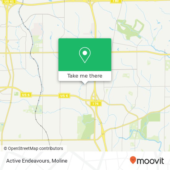 Active Endeavours map