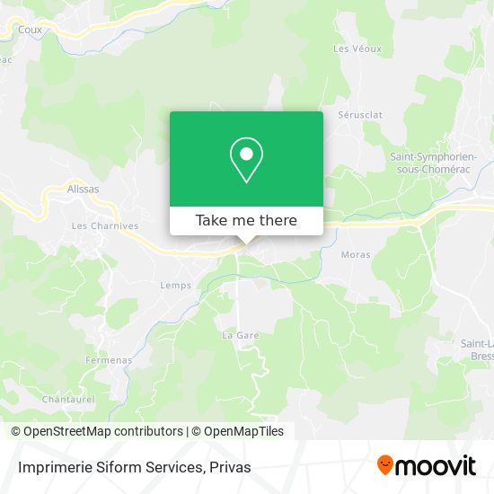 Imprimerie Siform Services map