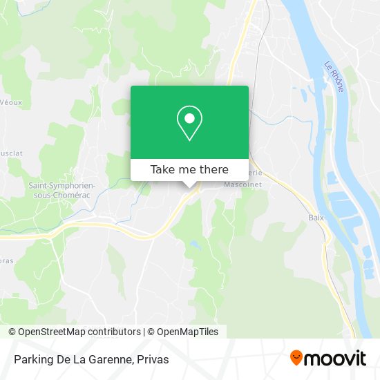 Mapa Parking De La Garenne