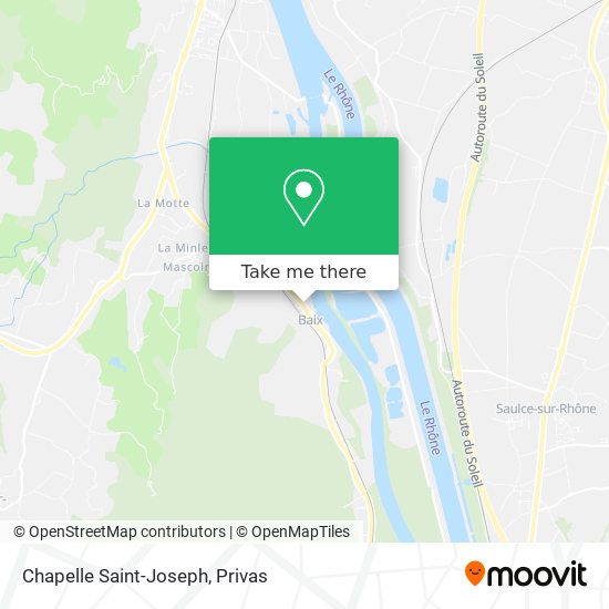 Chapelle Saint-Joseph map