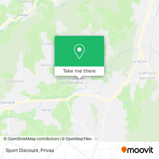 Sport Discount map