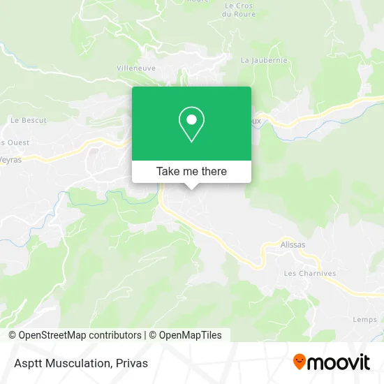 Asptt Musculation map