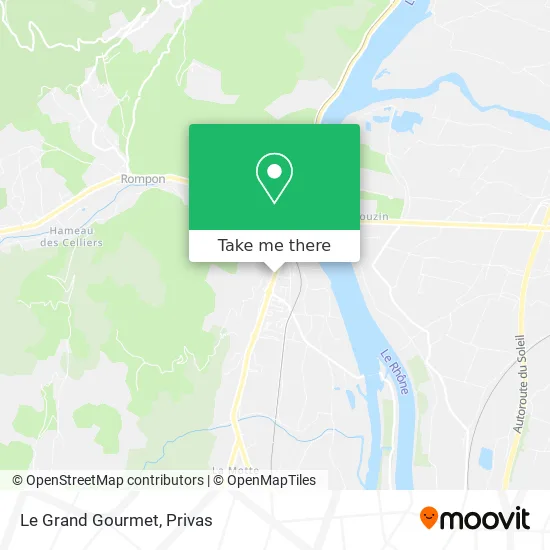 Le Grand Gourmet map