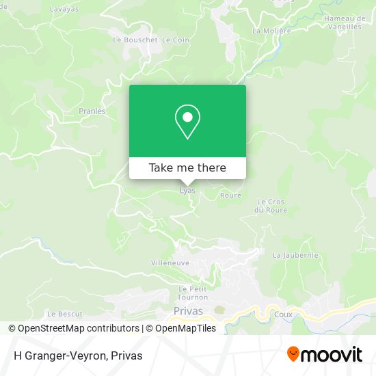 Mapa H Granger-Veyron