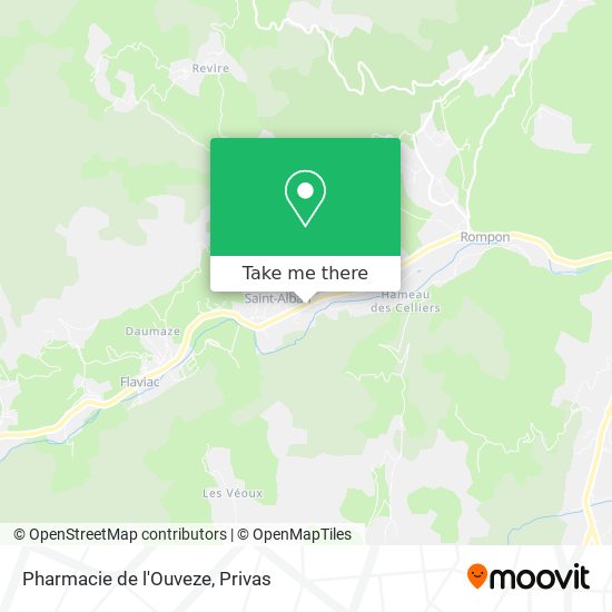 Pharmacie de l'Ouveze map