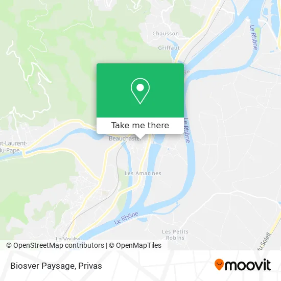Biosver Paysage map