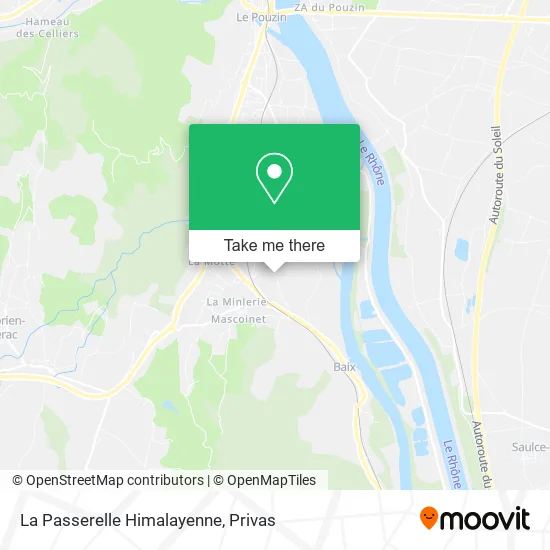 La Passerelle Himalayenne map