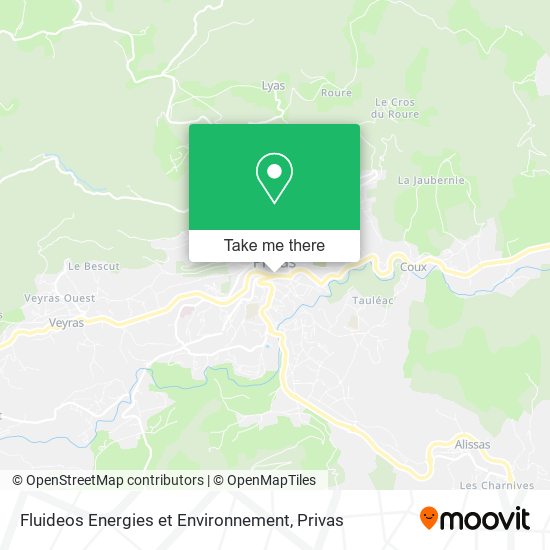 Fluideos Energies et Environnement map