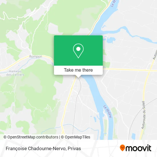 Françoise Chadourne-Nervo map