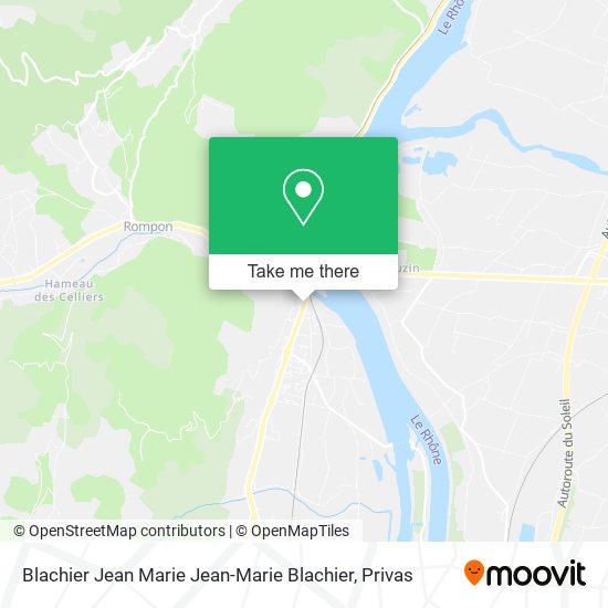 Mapa Blachier Jean Marie Jean-Marie Blachier
