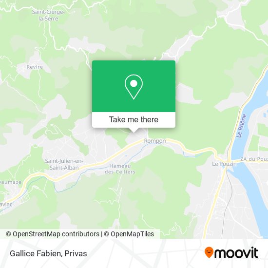 Gallice Fabien map