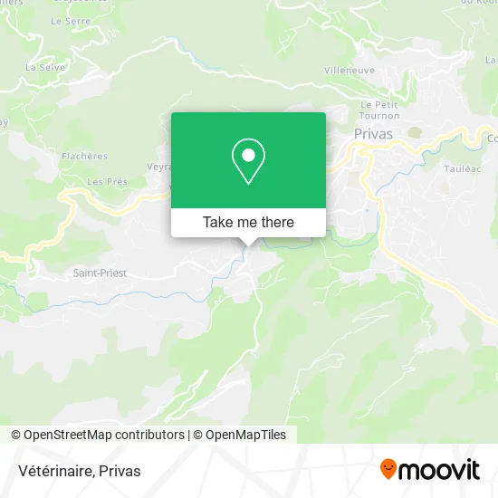 Vétérinaire map