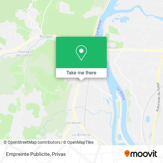 Empreinte Publicite map
