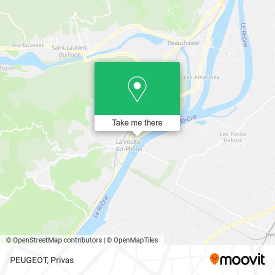 PEUGEOT map