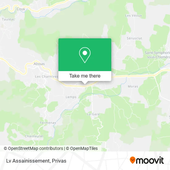 Lv Assainissement map