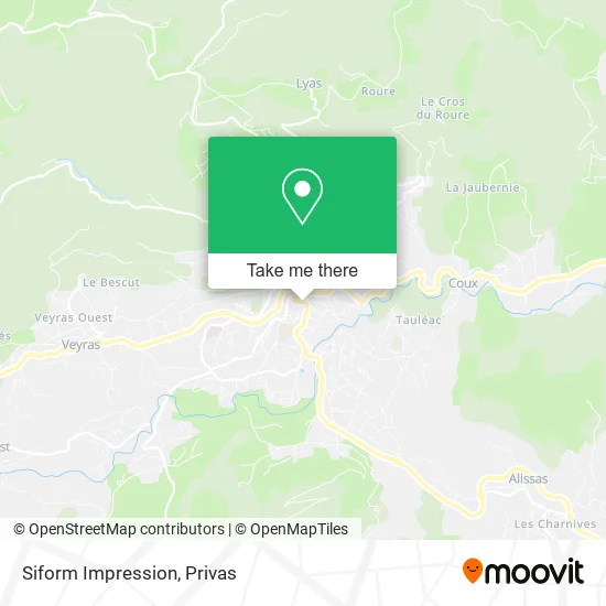 Siform Impression map