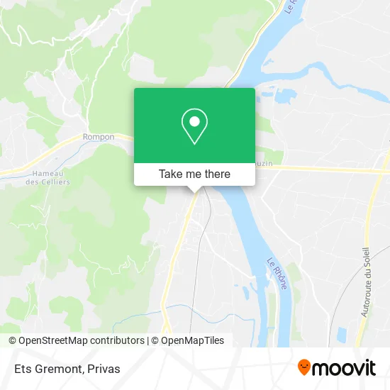Ets Gremont map