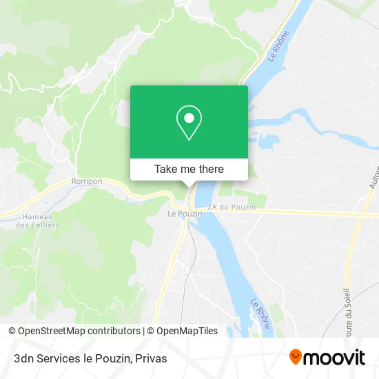 3dn Services le Pouzin map