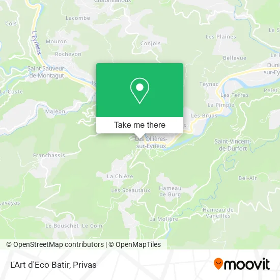 L'Art d'Eco Batir map