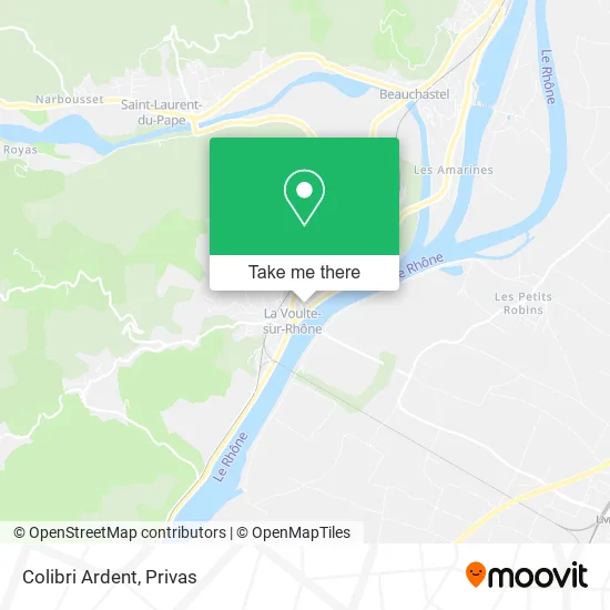 Colibri Ardent map