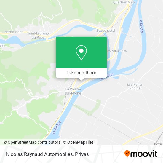 Nicolas Raynaud Automobiles map