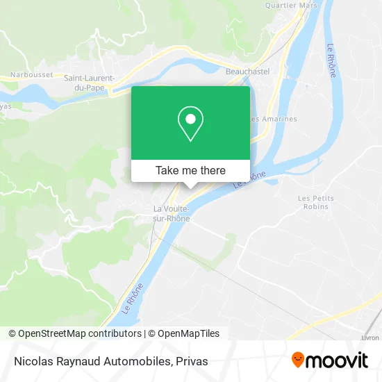 Nicolas Raynaud Automobiles map