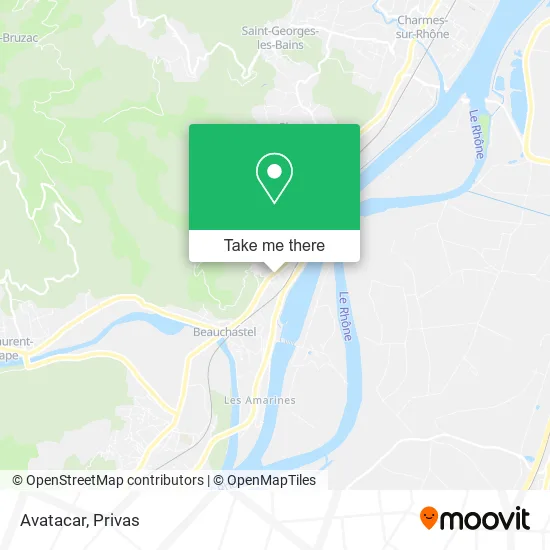 Avatacar map