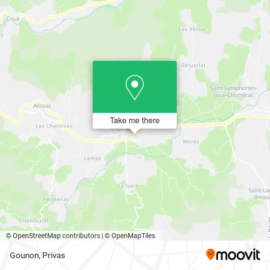 Gounon map