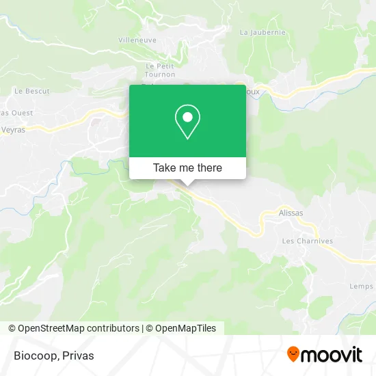 Biocoop map