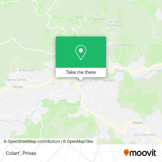Colart' map