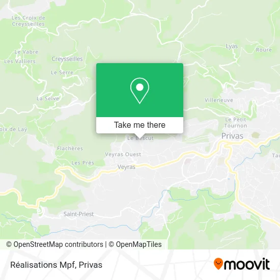 Réalisations Mpf map