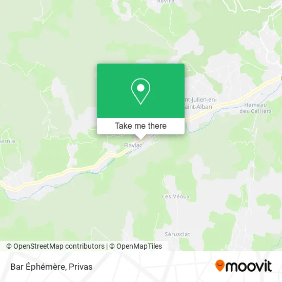 Bar Éphémère map