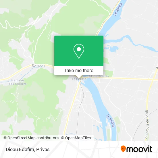 Dieau Edafim map
