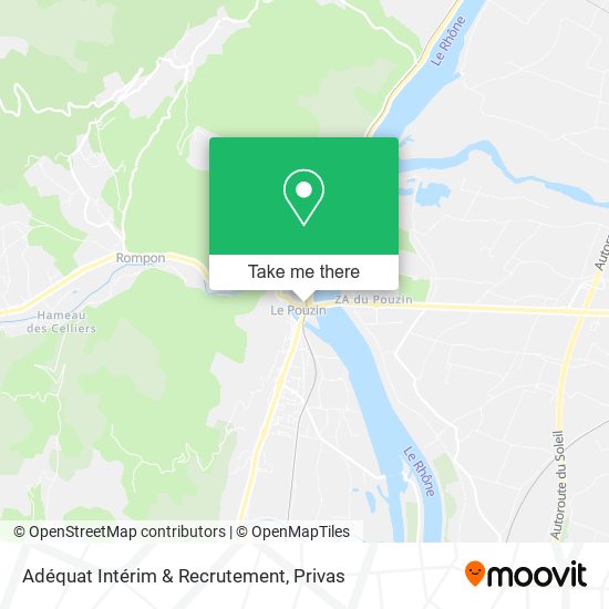 Adéquat Intérim & Recrutement map