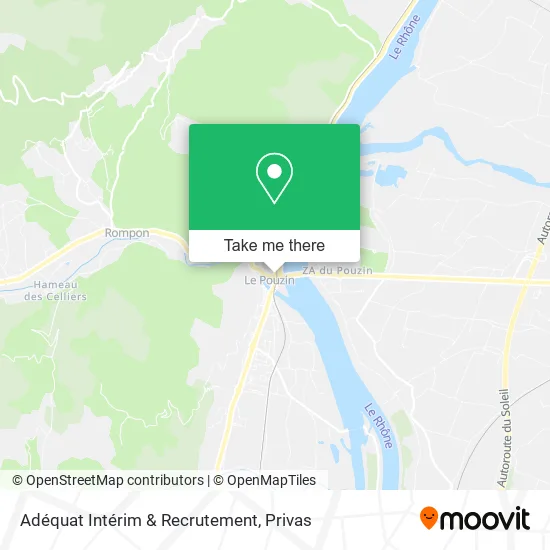 Adéquat Intérim & Recrutement map