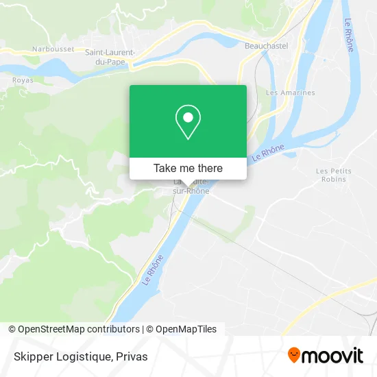 Skipper Logistique map